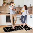 thumbnail image 1 of Kitchen Carpet Set Pumpkin Alphabet Kitchen Carpet Washable Cushion Comfortable Kitchen Carpet Set Porch Throw Blanket Carpet Shag Terracotta Throw Fuzzy Abstract Area Rugs for Bedroom Living Room, 1 of 3