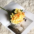 thumbnail image 4 of SDNall Artificial Flower Hydrangea Fake Silk Flower Home Wedding Party Floral Decor, 4 of 5