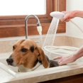 thumbnail image 3 of Pet Shower Sprayer Slip On Hose Portable Shower Head Dog Sprayer for Tub Faucet, 3 of 10