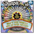 thumbnail image 1 of Marqueurs permanents Sharpie, pointe fine, couleurs variées, 30 unités, 1 of 2