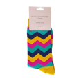 thumbnail image 2 of Miss Sparrow - Ladies Breathable Soft Novelty Bamboo Socks | Patterned Striped Polka Dot Socks, 2 of 2