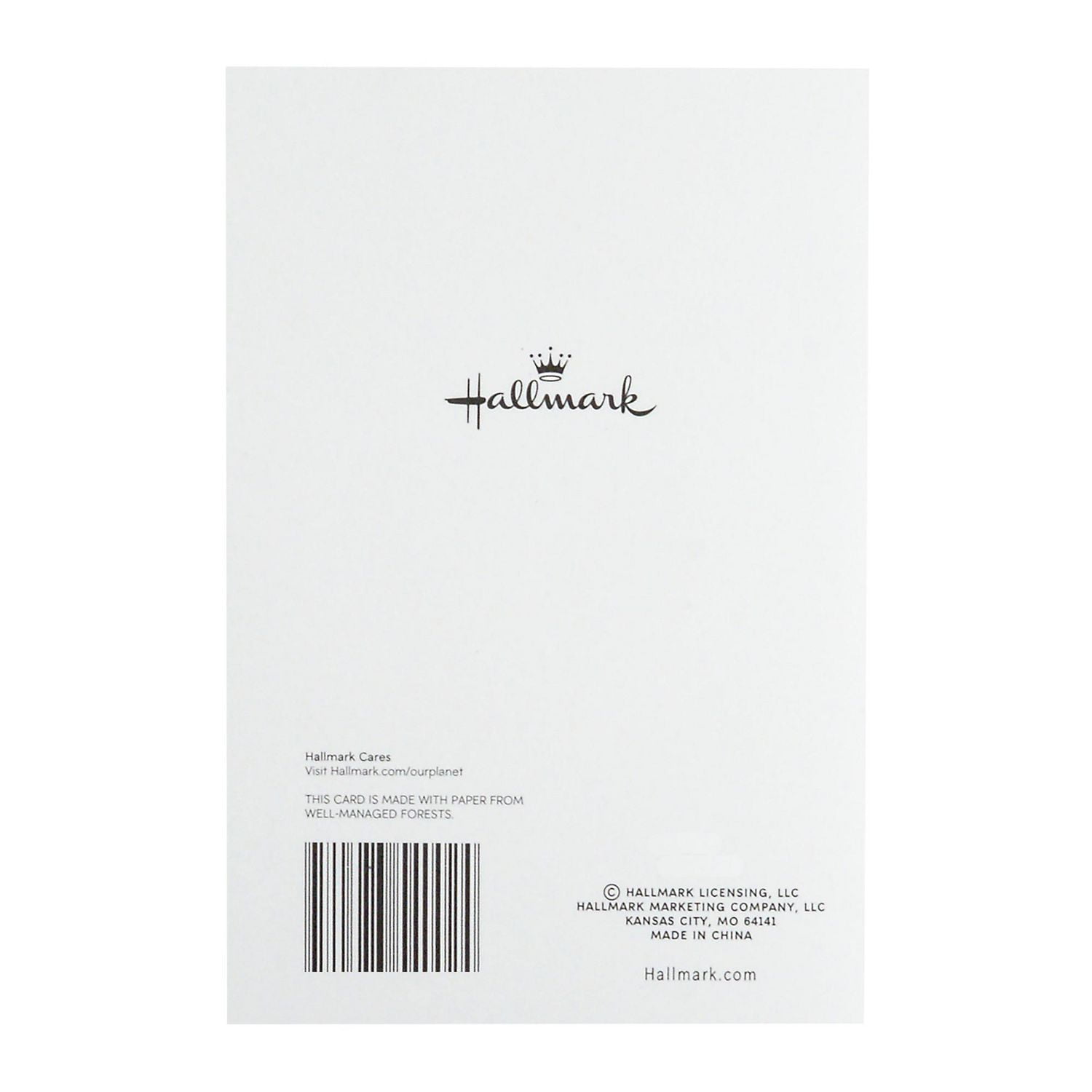 Carte d'amour pour lui – Hallmark – « Lucky Me to Have You » (Carte de la Saint-Valentin ou carte d'anniversaire)