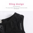thumbnail image 4 of PENGXIANG Girls Lace Floral Ballet Dance High Neck Tank Leotards, 4 of 6