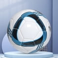 thumbnail image 3 of maskred Boys Football With Thickened PVC Leather For Sports Training Sessions Soft And Scratch-resistant white, 3 of 5