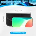 thumbnail image 2 of Uxcell 2 Pcs Faraday Bags, 7.7 x 4.3Inch Phone Car Keys Fob Protector Faraday Bags Fireproof Waterproof Document Bag for NFC RFID GPS Sensor Key, Black, 2 of 7