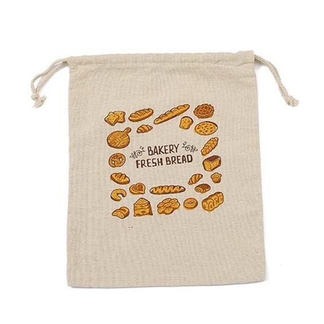 Living Eco Linen, Sac à Pain Sac de Rangement pour Aliments-Réutilisation Meilleur 9CE3