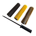 thumbnail image 4 of DYNWAVECA Ski Brush Kit Maintenance Easy to Handle Efficient Practical Portable Snowboard ing Brush Set with Axle Handle 30cm, 4 of 10