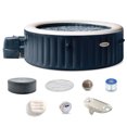 thumbnail image 1 of Intex PureSpa Plus Spa Gonflable Portable avec Jets et Accessoire Plateau, 1 of 8