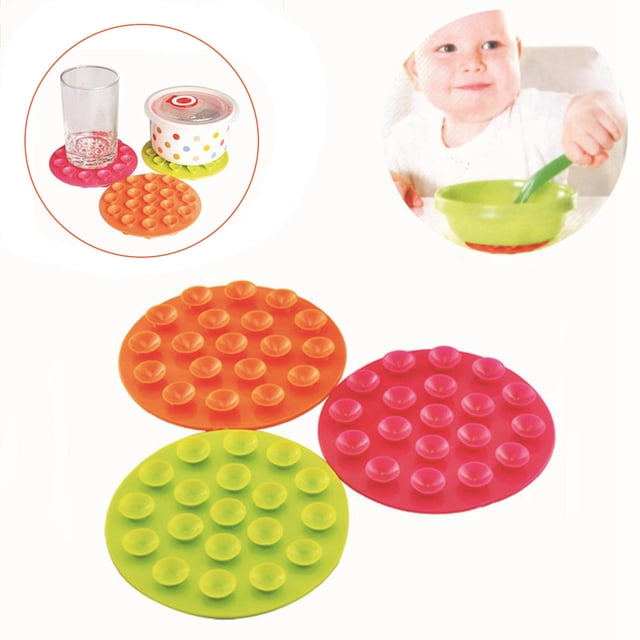 Coofit Ensemble de 3 Sets de Table Bol Ventouses Antidérapantes pour Bébé