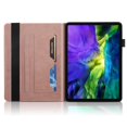 thumbnail image 4 of Tree of Life Embossed Case for ipad Pro 12.9(2024) Stand, Card Slots, Stylus Loop Gold, 4 of 5