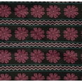 thumbnail image 4 of oneOone Organic Cotton Poplin Twill Fabric Floral & Chevron Block Decor Fabric Printed BTY 42 Inch Wide, 4 of 4