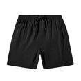 thumbnail image 3 of Birdeem Mens Shorts Mens Casual Surfing Solid Color Drawstring Elastic Quick-Dry Beach Shorts, 3 of 8