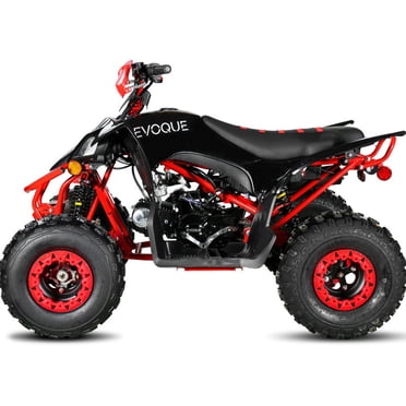 Evoque ATV VQS-125XR 125 CC ATV Red Black- Honda Based Air Cooled Engine