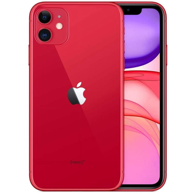 Apple iPhone 11 64 Go Téléphone Intelligent / Remis à Neuf Certifié / Rouge