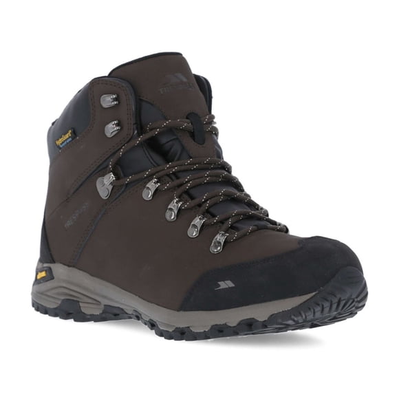 Trespass Mens Hiking Boots Ankle Waterproof Walking Leather Shoes Gerrard