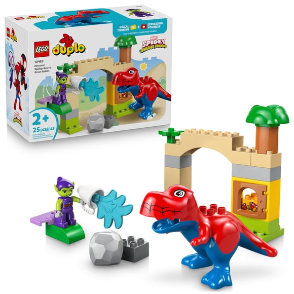 LEGO DUPLO │Marvel Le dinosaure Spidey-Rex contre le Bouffon Vert 10463