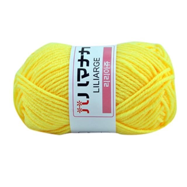 1 Pce Coton de Lait Épais Coloré pour Tricot à la Main Tricot Crochet Coton Mélangé