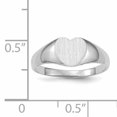 thumbnail image 5 of Bague Chevalière en Or Blanc 14K, 5 of 5