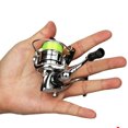 thumbnail image 3 of HEVIRGO 2+1 Ball Bearings Mini Left Right Hand High Speed Spinning Fishing Reel Tackle, 3 of 9