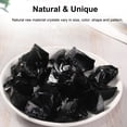 thumbnail image 3 of Natural Obsidian Raw Stone Bulk Rough Diffuser Stone Crystal Natural Raw Stones Healing Crystal Raw Stones Black Gemstones for Healing Meditation Chakra Balance Ritual 3.5OZ, 3 of 7