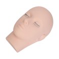 thumbnail image 1 of Lash Extension Mannequin Head, 4 Layer Eyelash Silicone Eyelash Mannequin Head Soft  For Training For Makeup, 1 of 8