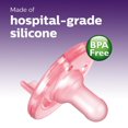thumbnail image 2 of Philips Avent Soothie Pacifier 3m+, Pink, 4 pack, SCF192/47, 2 of 2