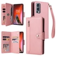 thumbnail image 1 of Case for OnePlus Nord 2 5G Magnetic Leather Zipper Wallet Cover Card Holder, 1 of 5