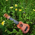 thumbnail image 2 of A 14 Inch Kids Ukulele Guitar Toy Beginner Musical Instrument With 4 Strings Mini Guitar For Early Educational Play For Children, 2 of 7