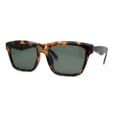 thumbnail image 1 of Lunettes de Soleil Rétro pour Femmes, Style Garçon, à Monture Corne, Écaille Verte, 1 of 4