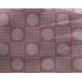 thumbnail image 4 of oneOone Georgette Tissu Viscose Rayure & Cercle Patchwork Tissu Imprimé 1 Yard 42 Inch Wide, 4 of 4
