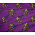 thumbnail image 4 of oneOone Polyester Lycra Fabric Leaves|Bird & Floral Block Decor Fabric Printed BTY 56 Inch Wide, 4 of 4