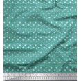 thumbnail image 1 of Soimoi Georgette Viscose Fabric Diamond & Swallow Bird Small Printed Fabric 1 Yard 42 Inch Wide, 1 of 3