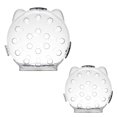 thumbnail image 3 of Gprince Pet Transparent Head Protective Space Ball Breathable Anti-bite Anti-Licking Cute Cat Ear Design Recovery Helmet, 3 of 9