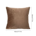 thumbnail image 3 of QIPOPIQ Velvet Pillow, Sofa Bed Bedroom Decorative Throw Pillow, 3 of 6