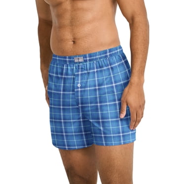 Jockey Boxeur Tissé 100 % Coton pour Hommes de 5 Po