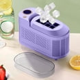 thumbnail image 4 of Kbndieu Ice Maker Mini Ice Maker - Automatic Ice Maker Compact Portable Transparent Window Easy Ice Release for Kitchen Office Travel Rv Trip Home Essentials, 4 of 6