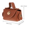 thumbnail image 2 of Miangastore Miniature Handbag Coffee Premium Material 1Set 2.36x0.98x1.81in, 2 of 8