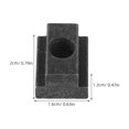 thumbnail image 2 of BRIGHTFUFU 6Pcs Carbon Steel Black T-Slot Nuts for Machine Tool Applications Industrial Use 1.2in, 2 of 6