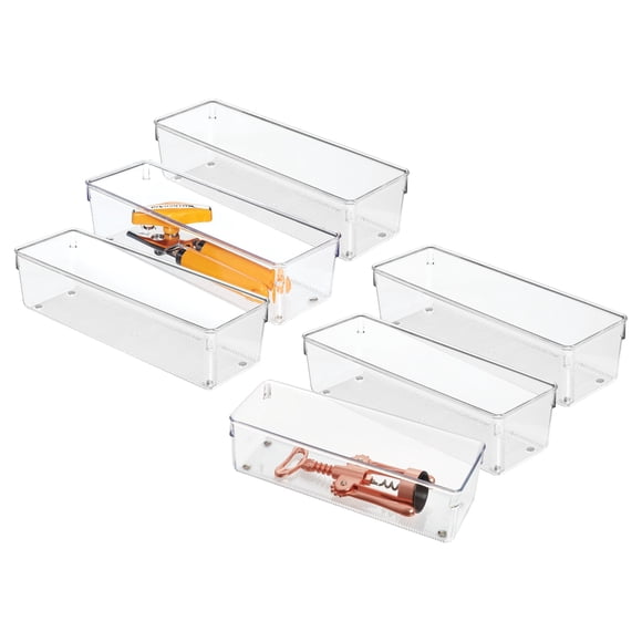 iDesign Bacs d'Organisateur de Tiroir en Plastique - Rangement f