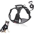 thumbnail image 1 of no Pull Dog Harness with Leash Set, Adjustable Dog Vest with Reflective, for Small Medium Large Dogs, 1 of 8