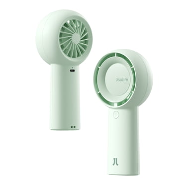 JISULIFE Turbo Fan-Sized Portable Fan & 16H Runtime 4000mAh USB Rechargeable Fan with 5 Wind Modes for All Occasions