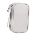 thumbnail image 3 of GROWTH TANK Travel Cable Organizer Electronics Accessories Organizer for Cord Data Cable Large Gray, 3 of 9