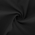 thumbnail image 4 of Timegard Womens Tops Ribbed Crewneck Long Sleeve Slim Comfy Tee Casual Crop Tops Bottom Blouse Fall, 4 of 5