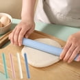 thumbnail image 1 of Cagogo 4Pcs Silicone Rolling Pin, Non-Stick Dough Roller with Measurement Marks for Baking, Stainless Steel Core Kitchen Roller for Pastries Pizza Fondant Bread, Essential Tool for Home Bakers and, 1 of 9