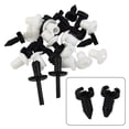 thumbnail image 2 of Bgsha 26 Pcs Clips de Garniture de Carte de Porte Clips de Panneau Attache pour Défenseur, 2 of 10
