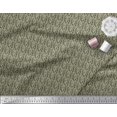 thumbnail image 3 of Soimoi Beige Polyester Crepe Fabric Wild Animal Skin Small Fabric Prints by Yard 52 Inch Wide, 3 of 3