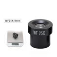 thumbnail image 2 of 1PCS Biological Microscope Wide-angle Eyepiece 23.2mm 5X-25X Aperture Eyepiece, 2 of 8