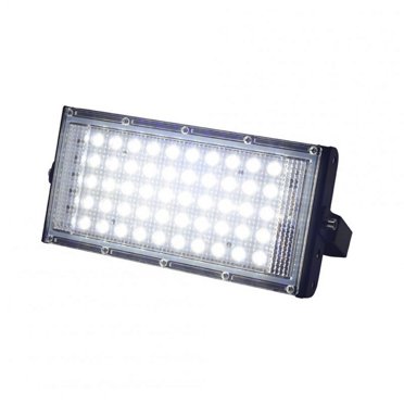 50w Led Flood Light IP65 Waterproof AC 220v Outdoor Led Reflector Street Lamp Wall Flood Lights Cold White