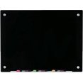 thumbnail image 3 of Audio-Visual Direct Glass Dry-Erase Whiteboard Set - 18" x 24" - (Magnetic, Black), 3 of 7