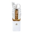 thumbnail image 2 of 12-Piece Soft Grip White & Gold Cutlery Block Set, 2 of 3